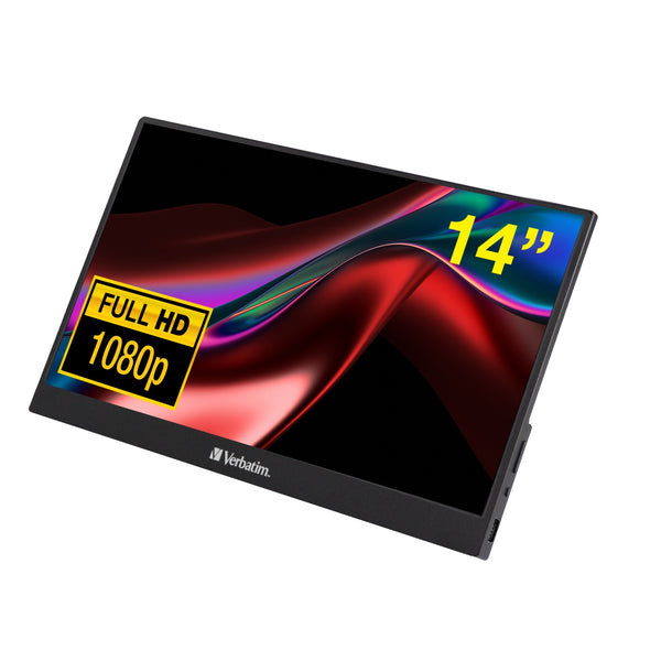 49590 pantalla para PC 35 6 cm (14") 1920 x 1080 Pixeles Full HD LCD Negro