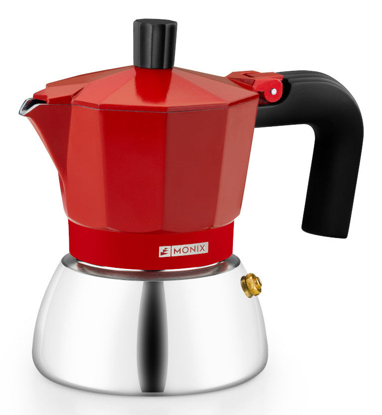 M863103 cafetera manual Cafetera italiana 0 195 L Rojo