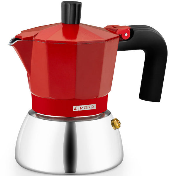 M863103 cafetera manual Cafetera italiana 0 195 L Rojo