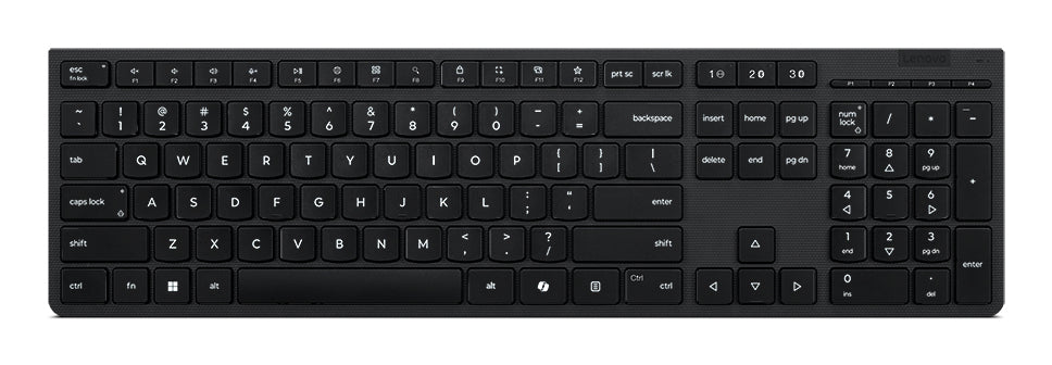 4Y41R64533 teclado Hogar / Oficina RF Wireless + Bluetooth Espaol Gris