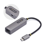 Adaptador de Red USB Tipo C a Ethernet - Adaptador de Red Externo USB-C a RJ45 de 1Gb - USB 3.1 - Entrega de Alimentacin PD de 100W de Paso - Compatible con Thunderbolt - Windows y Mac