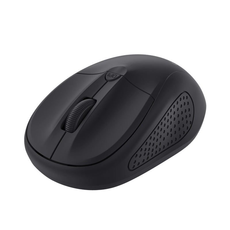 Primo ratn Viajes Ambidextro RF inalmbrico ptico 1600 DPI