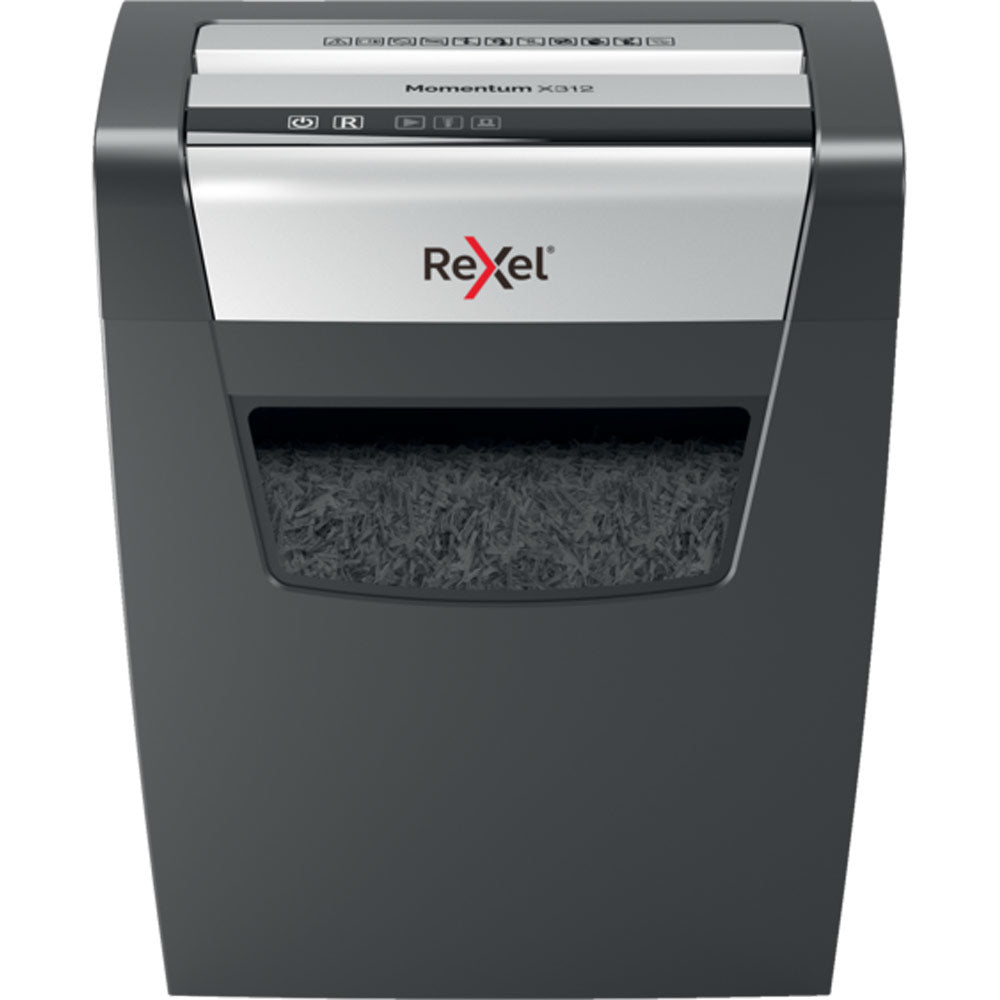 Momentum X410 triturador de papel Corte en partculas 62 dB Negro  Gris