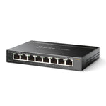 Omada TL-SG108S switch No administrado Gigabit Ethernet (10/100/1000) Negro