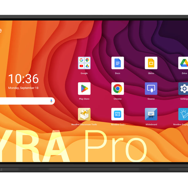 TT-6523QA pizarra blanca interactiva 165 1 cm (65") 3840 x 2160 Pixeles Pantalla tctil Negro
