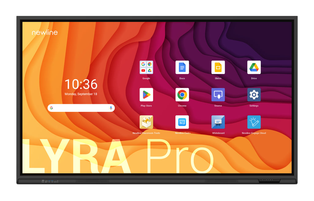 TT-5523QA pizarra blanca interactiva 139 7 cm (55") 3840 x 2160 Pixeles Pantalla tctil Negro