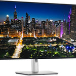 UltraSharp U3225QE pantalla para PC 80 cm (31.5") 3840 x 2160 Pixeles 4K Ultra HD LCD Negro  Plata