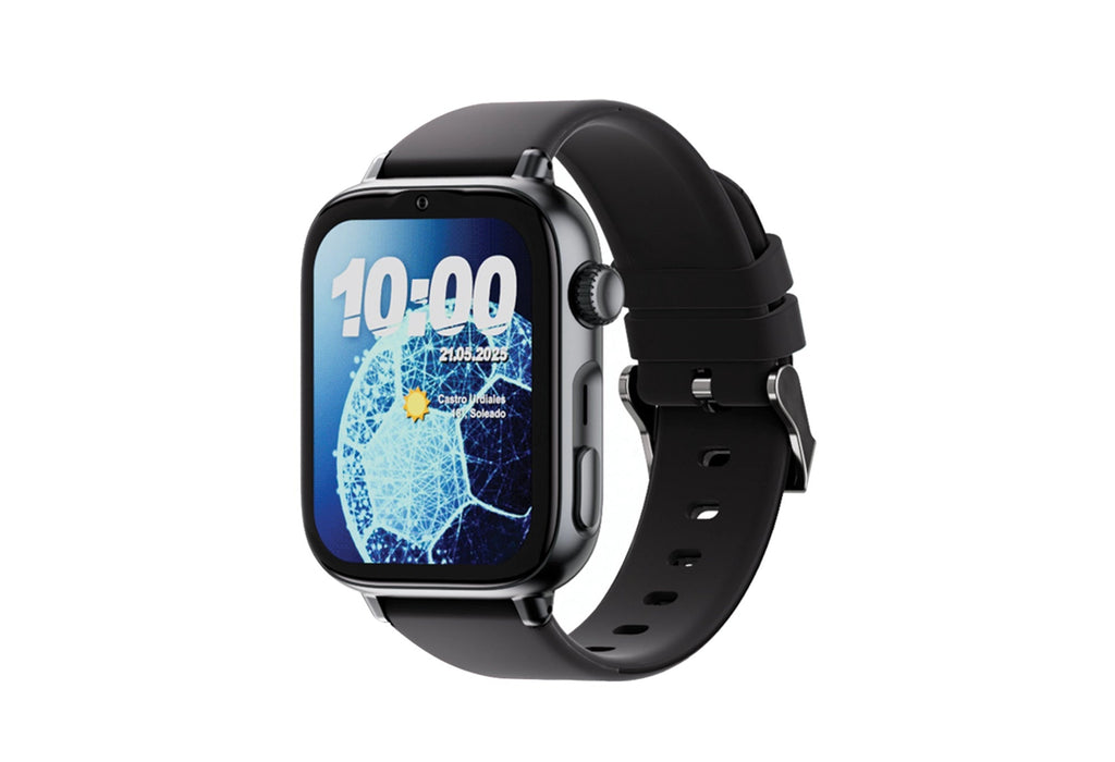 SaveWatch Plus 2 4 7 cm (1.85") AMOLED Digital 410 x 502 Pixeles Pantalla tctil 4G Negro Wifi GPS (satlite)