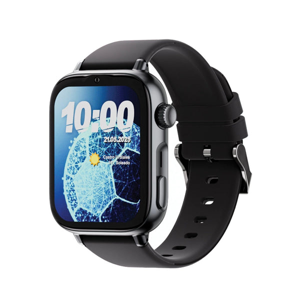 SaveWatch Plus 2 4 7 cm (1.85") AMOLED Digital 410 x 502 Pixeles Pantalla tctil 4G Negro Wifi GPS (satlite)