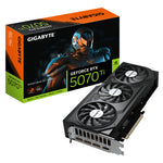 GeForce RTX 5070 Ti WINDFORCE OC V2 16G Tarjeta Grfica - 16GB GDDR6  256bit  PCI-E 5.0  2497 MHz Frecuencia del Ncleo  3 x DisplayPort  1 x HDMI  GV-N507TWF3OCV2-16GD