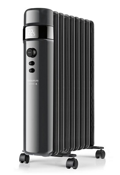 Agadir 2500 Interior Negro 2000 W Radiador de aceite elctrico