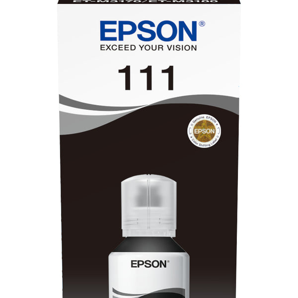 111 EcoTank Pigment black ink bottle