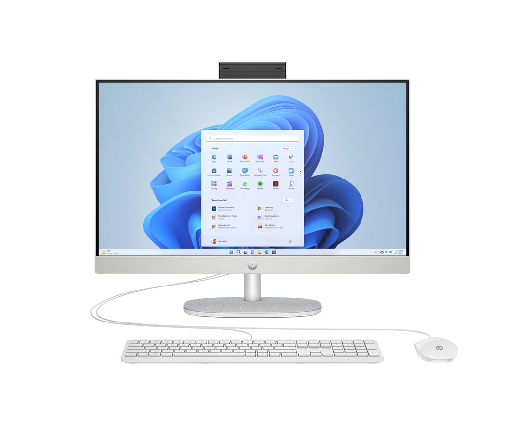 24-cr0094ns Intel Core i3 i3-1315U 60 5 cm (23.8") 1920 x 1080 Pixeles Pantalla tctil PC todo en uno 8 GB DDR4-SDRAM 512 GB SSD Windows 11 Home Wi-Fi 6 (802.11ax) Blanco