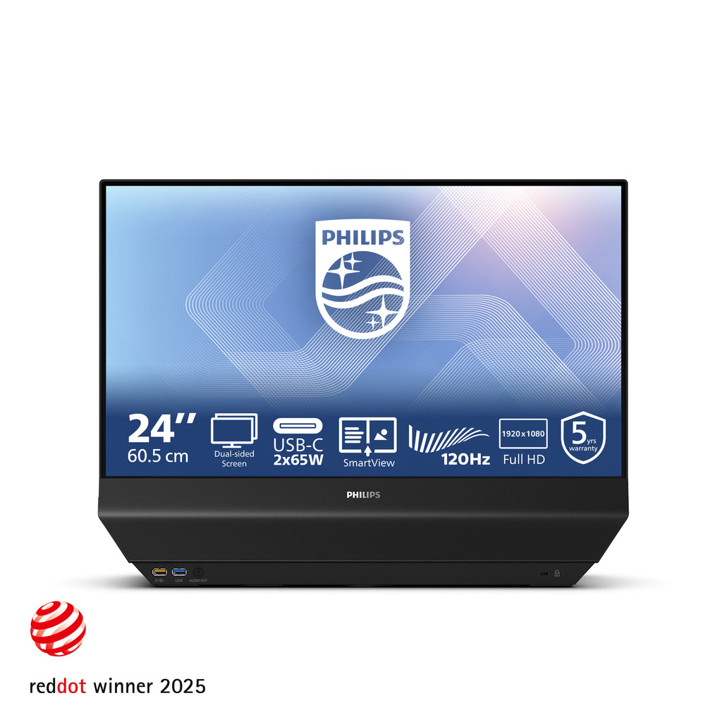 24B2D5300/00 pantalla para PC 60 5 cm (23.8") 1920 x 1080 Pixeles Full HD LCD Negro