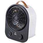 TH-22 calefactor elctrico Interior Negro  Blanco 2000 W Ventilador elctrico