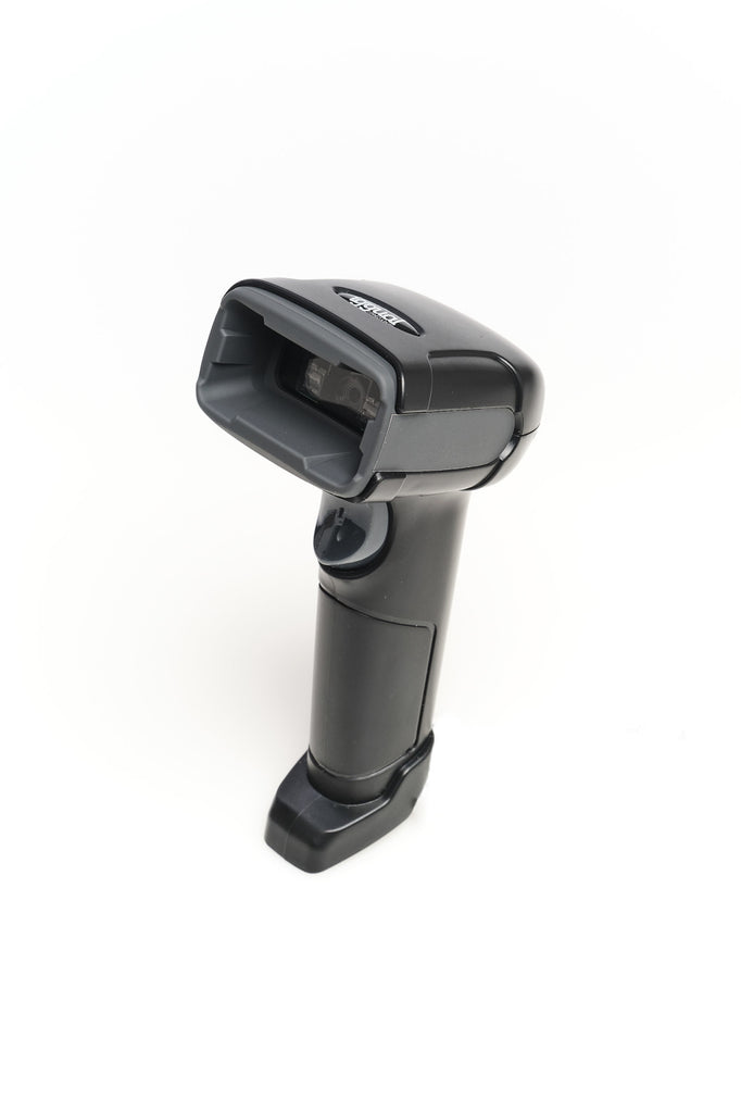 Lector cdigo barras 2D USB con soporte