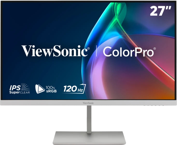 VP Series VP2766-2K-W pantalla para PC 68 6 cm (27") 2560 x 1440 Pixeles Quad HD LED Blanco  Plata