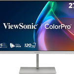 VP Series VP2766-2K-W pantalla para PC 68 6 cm (27") 2560 x 1440 Pixeles Quad HD LED Blanco  Plata