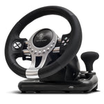 Race Wheel Pro 2 Negro  Plata USB Volante + Pedales Digital PC  PlayStation 4  Playstation 3  Xbox One