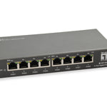 GEP-0823 switch Gigabit Ethernet (10/100/1000) Energa sobre Ethernet (PoE) Negro