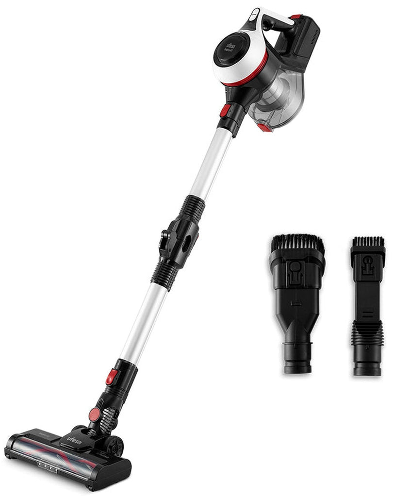 Inspire U3 Digital 2-in-1 stick vacuum Corriente alterna Secar Sin bolsa 0 8 L 130 W Negro  Rojo  Blanco 2 Ah