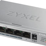 GS1005HP No administrado Gigabit Ethernet (10/100/1000) Energa sobre Ethernet (PoE) Plata