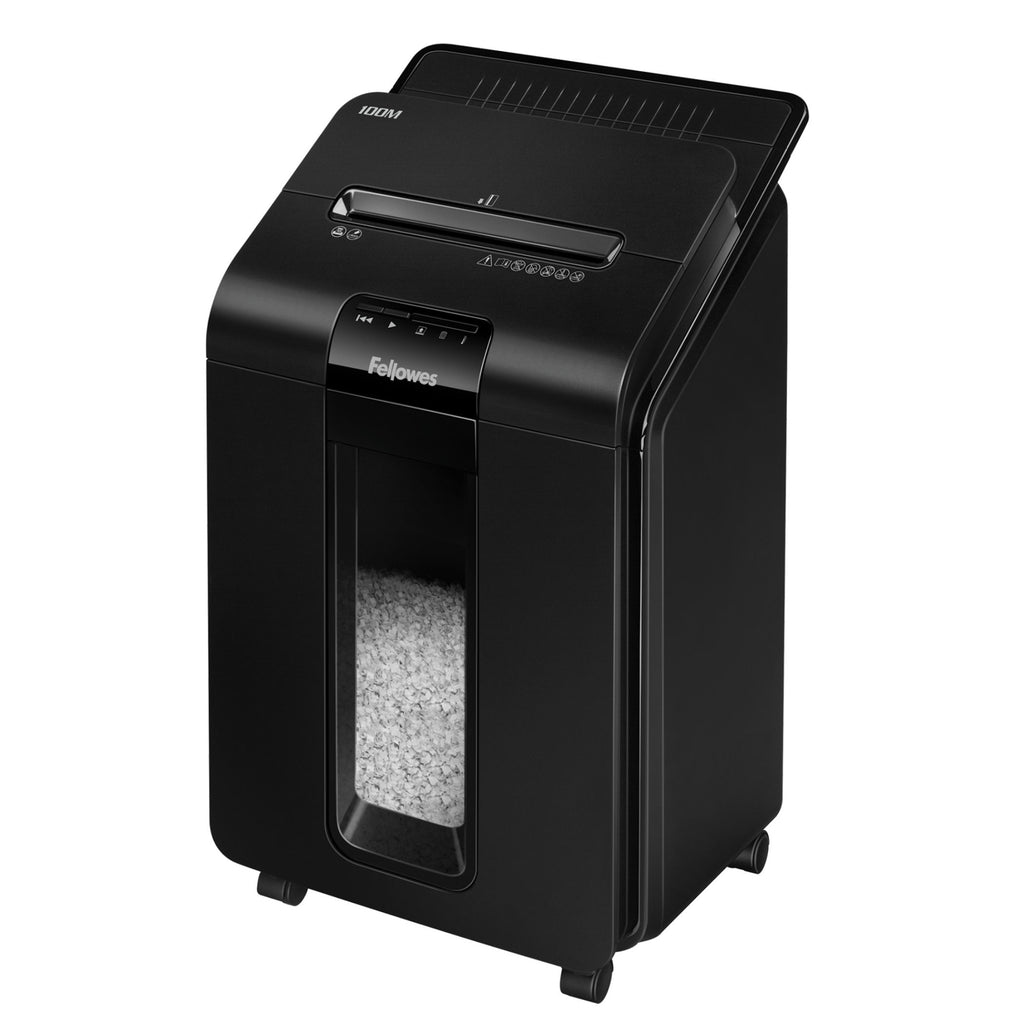 AutoMax 100M triturador de papel Corte en partculas 22 cm Negro
