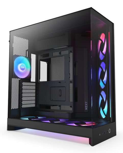 H9 Flow RGB+ Midi Tower Negro