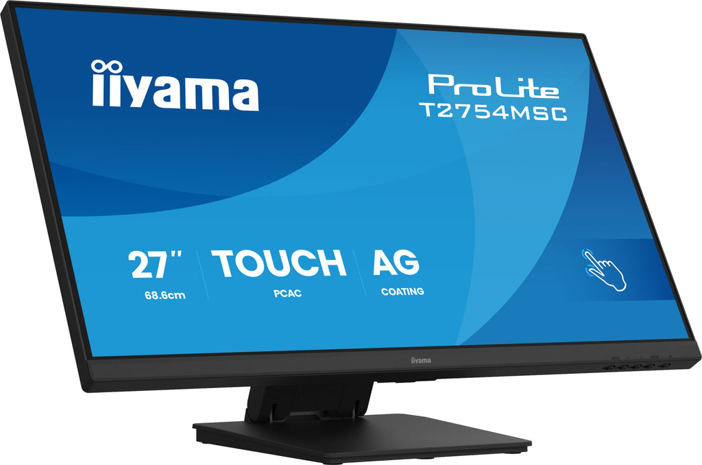 ProLite T2754MSC-B2AG pantalla para PC 68 6 cm (27") 1920 x 1080 Pixeles Full HD LED Pantalla tctil Multi-usuario Negro