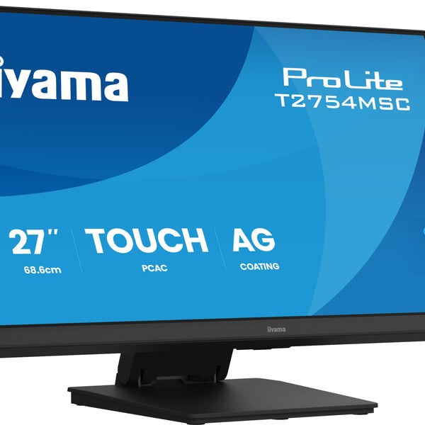 ProLite T2754MSC-B2AG pantalla para PC 68 6 cm (27") 1920 x 1080 Pixeles Full HD LED Pantalla tctil Multi-usuario Negro