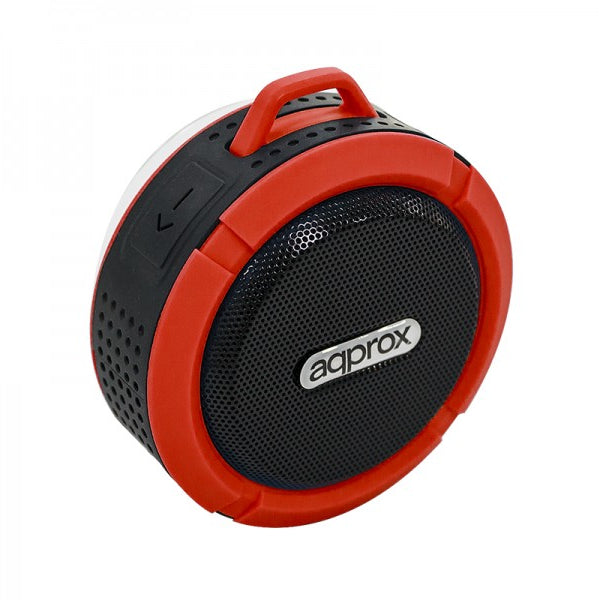 APPSPWPBR altavoz porttil 3 W Altavoz porttil estreo Negro  Rojo
