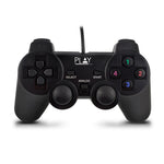 Play Negro USB 2.0 Gamepad Analgico/Digital PC