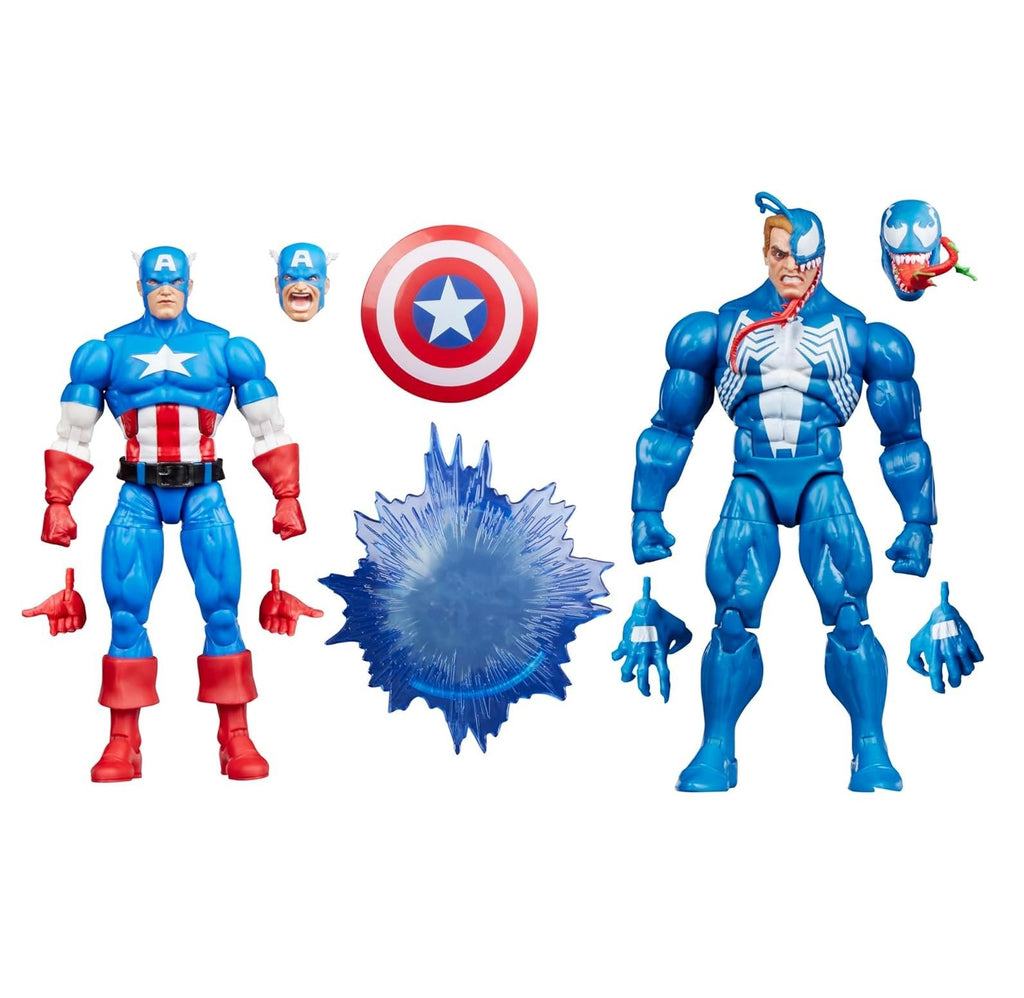Marvel Legends Series Gamerverse Captain America vs Venom
