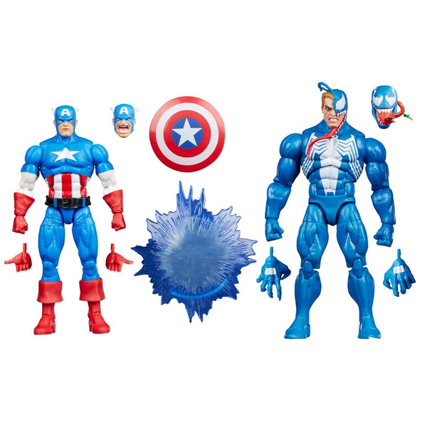 Marvel Legends Series Gamerverse Captain America vs Venom