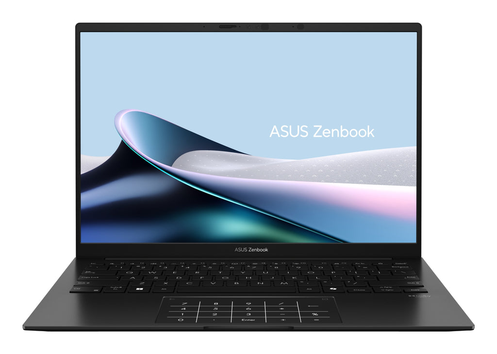 Zenbook 14 OLED UM3406KA-QD074W - Ordenador Porttil 14" Full HD (AMD Ryzen AI 7 PRO 350  16GB RAM  512GB SSD  Radeon 860M  Windows 11 Home) Negro Jade - Teclado QWERTY espaol