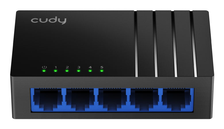 GS105D switch No administrado Gigabit Ethernet (10/100/1000) Negro