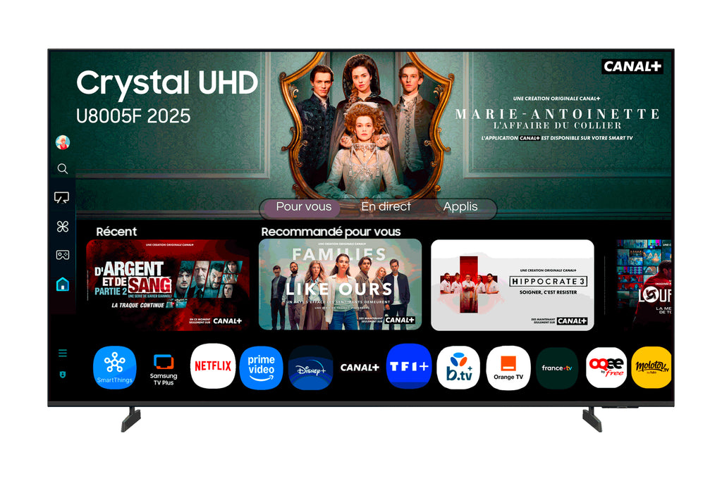 TU43U8005FU 109 2 cm (43") 4K Ultra HD Smart TV Wifi Negro