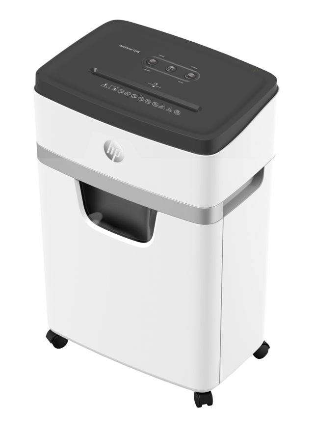 OneShred 12MC triturador de papel Microcorte 65 dB 22 cm Blanco