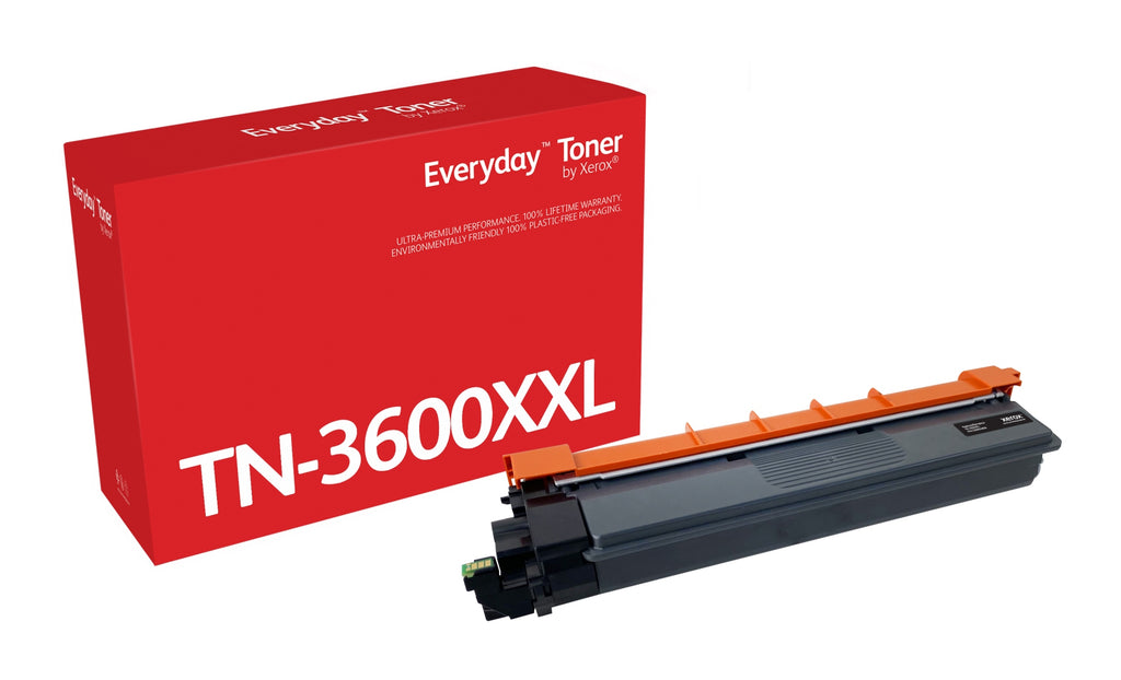 Everyday El tner Everyday Negro de Xerox es compatible con Brother TN3600XXL  Capacidad extra alta