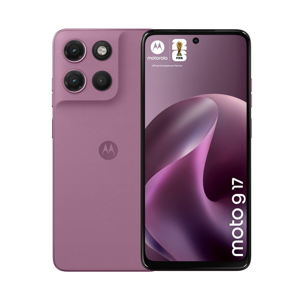 moto g17 17 1 cm (6.72") SIM doble Android 15 USB Tipo C 4 GB 256 GB 5200 mAh Rosa
