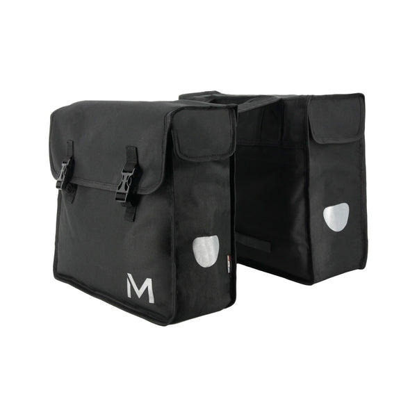 070002 bolsa para bicicletas y cesta Parte trasera Bolsa de bicicletas 30 L Polister Negro
