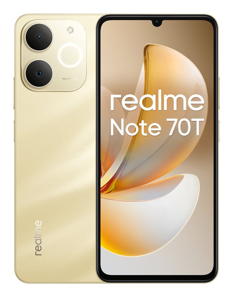 Note 70T 17 1 cm (6.74") SIM doble Android 15 4G USB Tipo C 4 GB 128 GB 6000 mAh Oro