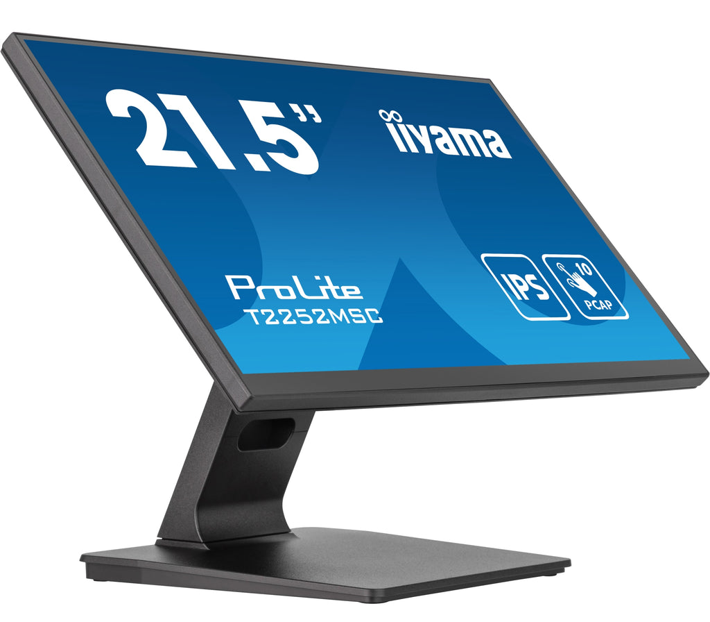 ProLite T2252MSC-B2 pantalla para PC 54 6 cm (21.5") 1920 x 1080 Pixeles Full HD LCD Pantalla tctil Negro