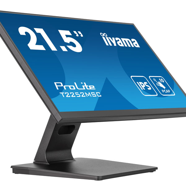 ProLite T2252MSC-B2 pantalla para PC 54 6 cm (21.5") 1920 x 1080 Pixeles Full HD LCD Pantalla tctil Negro