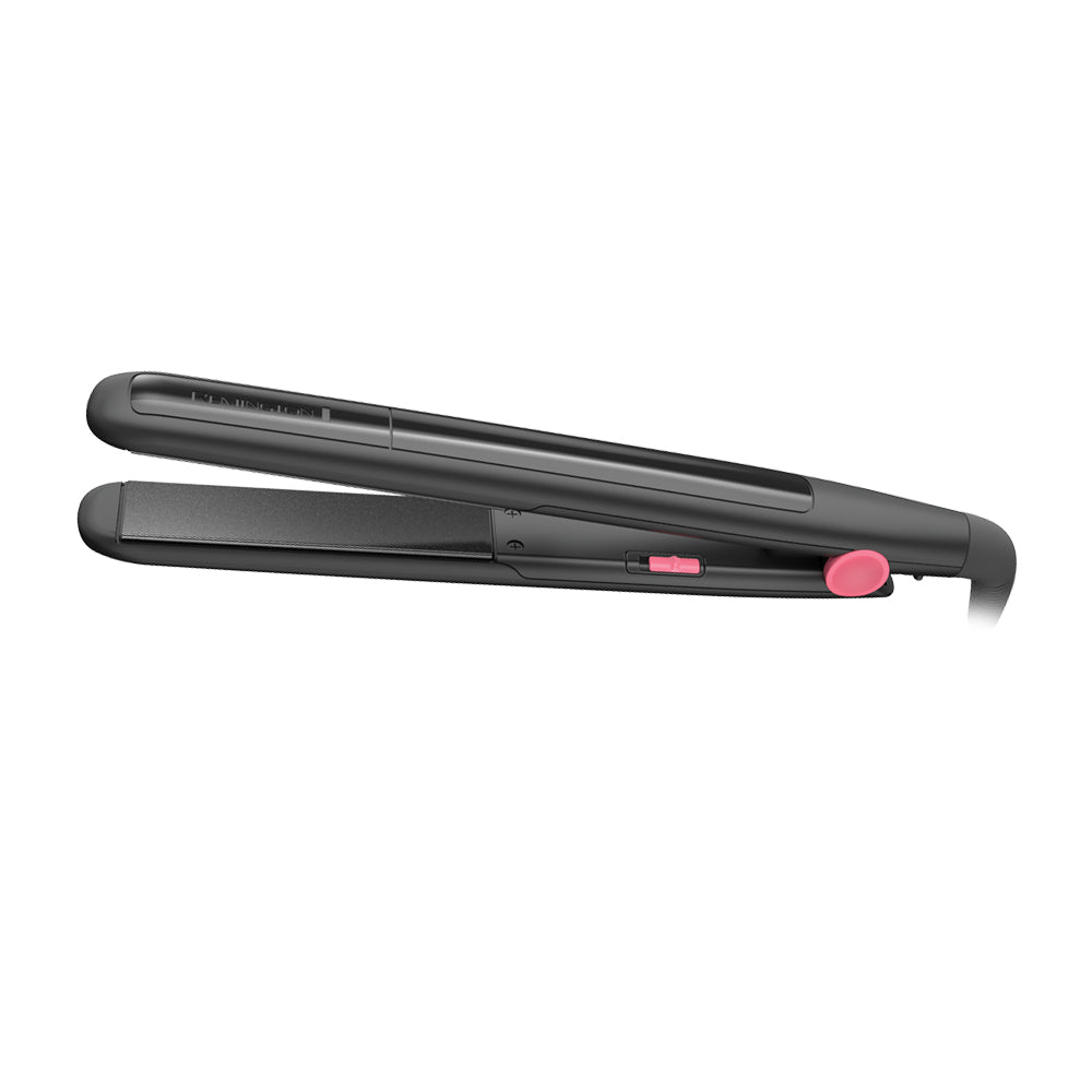 S1A100 Utensilio de peinado Plancha de pelo Caliente Negro  Rosa 1 8 m