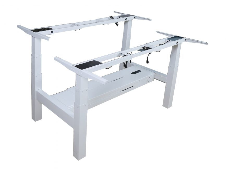 650830 estructura regulable para escritorio Elctrico 4 pata(s) Gris