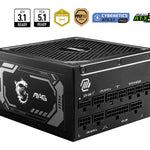 MAG A1250GL PCIE5 unidad de fuente de alimentacin 1250 W 24-pin ATX ATX Negro