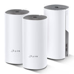 Deco E4 (3-pack) Doble banda (2 4 GHz / 5 GHz) Wi-Fi 5 (802.11ac) Blanco  Gris 2 Interno