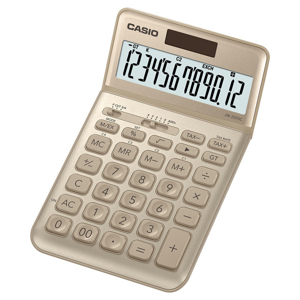 JW-200SC-GD calculadora Escritorio Calculadora bsica Oro