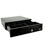 Cajn Portamonedas IRON-30 42cm 5+5 negro